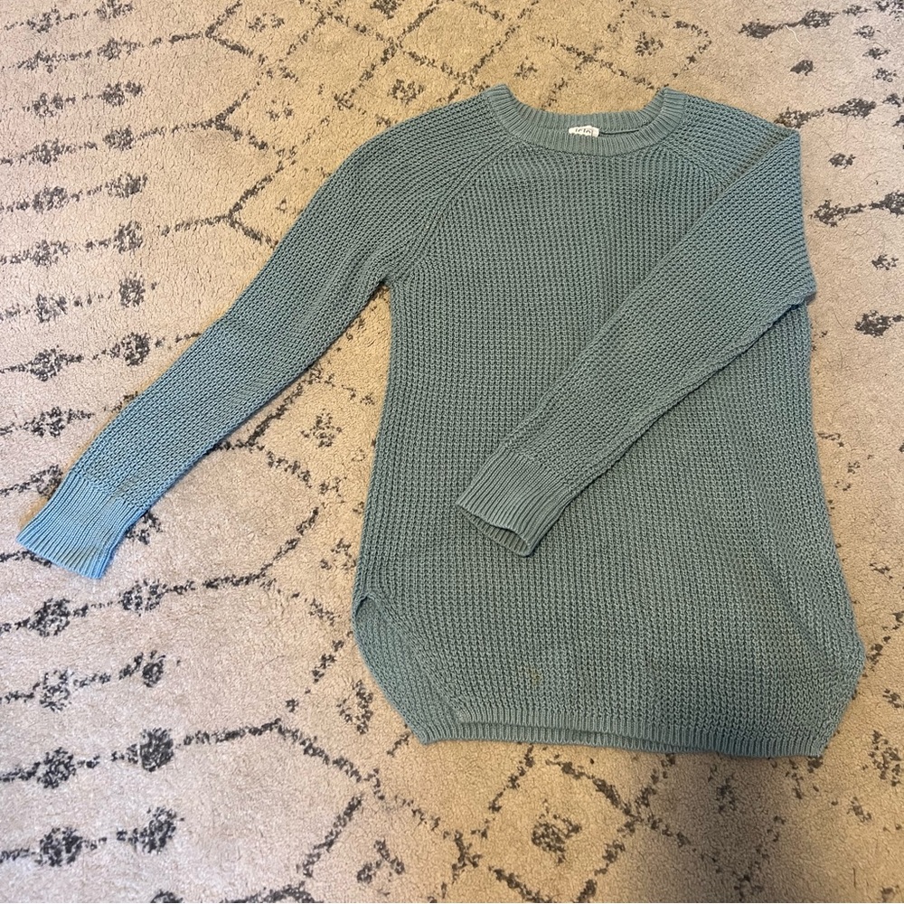 Blue sweater
